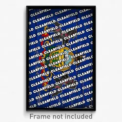 Clearfield Pennsylvania Poster (PA City Souvenir 11x17 Town Print)