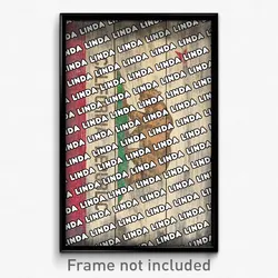 Linda California Poster (CA City Souvenir 11x17 Town Print)