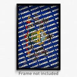 Mount Carmel Pennsylvania Poster (PA City Souvenir 11x17 Town Print)