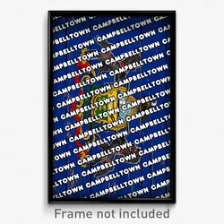 Campbelltown Pennsylvania Poster (PA City Souvenir 11x17 Town Print)
