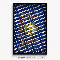 Wyndmoor Pennsylvania Poster (PA City Souvenir 11x17 Town Print)