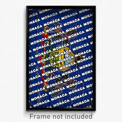 Monaca Pennsylvania Poster (PA City Souvenir 11x17 Town Print)