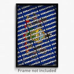 Coraopolis Pennsylvania Poster (PA City Souvenir 11x17 Town Print)