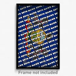 Bryn Mawr Pennsylvania Poster (PA City Souvenir 11x17 Town Print)