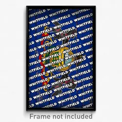 Whitfield Pennsylvania Poster (PA City Souvenir 11x17 Town Print)