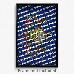 Duquesne Pennsylvania Poster (PA City Souvenir 11x17 Town Print)