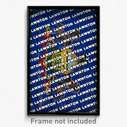 Lawnton Pennsylvania Poster (PA City Souvenir 11x17 Town Print)