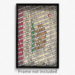 Bloomington California Poster (CA City Souvenir 11x17 Town Print)