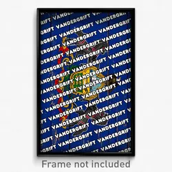 Vandergrift Pennsylvania Poster (PA City Souvenir 11x17 Town Print)