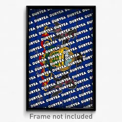 Duryea Pennsylvania Poster (PA City Souvenir 11x17 Town Print)