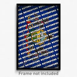 Royersford Pennsylvania Poster (PA City Souvenir 11x17 Town Print)