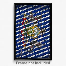 Sugarcreek Pennsylvania Poster (PA City Souvenir 11x17 Town Print)