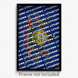 Littlestown Pennsylvania Poster (PA City Souvenir 11x17 Town Print)