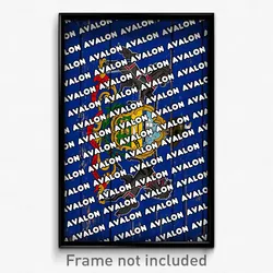 Avalon Pennsylvania Poster (PA City Souvenir 11x17 Town Print)