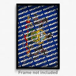 Grantley Pennsylvania Poster (PA City Souvenir 11x17 Town Print)
