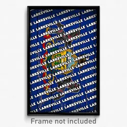 Larksville Pennsylvania Poster (PA City Souvenir 11x17 Town Print)