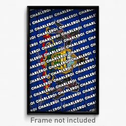 Charleroi Pennsylvania Poster (PA City Souvenir 11x17 Town Print)