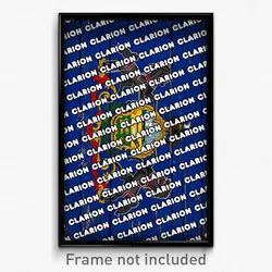 Clarion Pennsylvania Poster (PA City Souvenir 11x17 Town Print)