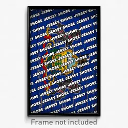 Jersey Shore Pennsylvania Poster (PA City Souvenir 11x17 Town Print)