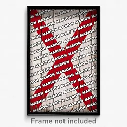 Marion Alabama Poster (AL City Souvenir 11x17 Town Print)