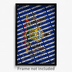 Kutztown University Pennsylvania Poster (PA City Souvenir 11x17 Town Print)