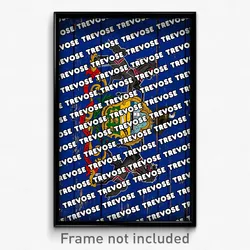 Trevose Pennsylvania Poster (PA City Souvenir 11x17 Town Print)