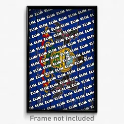 Elim Pennsylvania Poster (PA City Souvenir 11x17 Town Print)