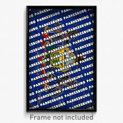 Parkesburg Pennsylvania Poster (PA City Souvenir 11x17 Town Print)