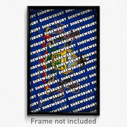 Shrewsbury Pennsylvania Poster (PA City Souvenir 11x17 Town Print)