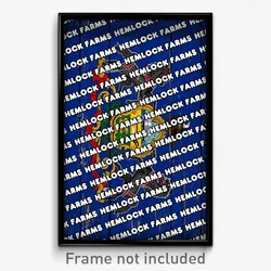 Hemlock Farms Pennsylvania Poster (PA City Souvenir 11x17 Town Print)