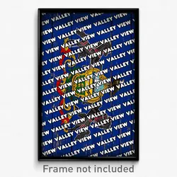 Valley View Pennsylvania Poster (PA City Souvenir 11x17 Town Print)