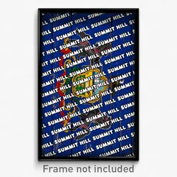Summit Hill Pennsylvania Poster (PA City Souvenir 11x17 Town Print)