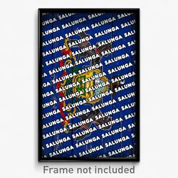 Salunga Pennsylvania Poster (PA City Souvenir 11x17 Town Print)