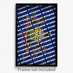 Wyoming Pennsylvania Poster (PA City Souvenir 11x17 Town Print)