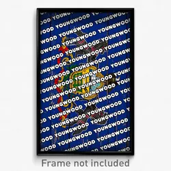 Youngwood Pennsylvania Poster (PA City Souvenir 11x17 Town Print)
