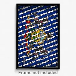 Woodside Pennsylvania Poster (PA City Souvenir 11x17 Town Print)