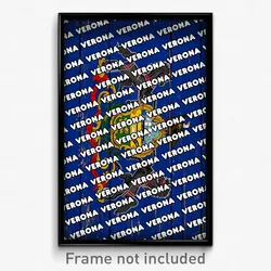 Verona Pennsylvania Poster (PA City Souvenir 11x17 Town Print)