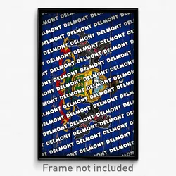 Delmont Pennsylvania Poster (PA City Souvenir 11x17 Town Print)