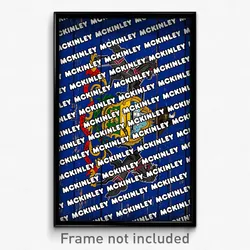 McKinley Pennsylvania Poster (PA City Souvenir 11x17 Town Print)