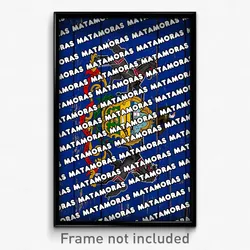 Matamoras Pennsylvania Poster (PA City Souvenir 11x17 Town Print)