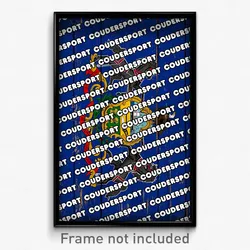 Coudersport Pennsylvania Poster (PA City Souvenir 11x17 Town Print)