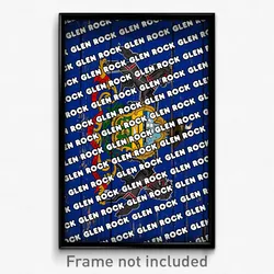Glen Rock Pennsylvania Poster (PA City Souvenir 11x17 Town Print)
