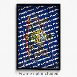 Pymatuning Central Pennsylvania Poster (PA City Souvenir 11x17 Town Print)