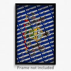 Toftrees Pennsylvania Poster (PA City Souvenir 11x17 Town Print)