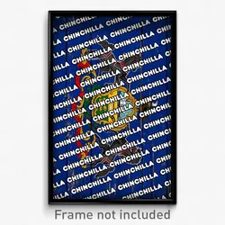 Chinchilla Pennsylvania Poster (PA City Souvenir 11x17 Town Print)