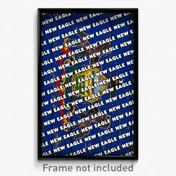 New Eagle Pennsylvania Poster (PA City Souvenir 11x17 Town Print)