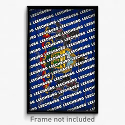 Leechburg Pennsylvania Poster (PA City Souvenir 11x17 Town Print)