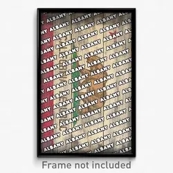 Albany California Poster (CA City Souvenir 11x17 Town Print)