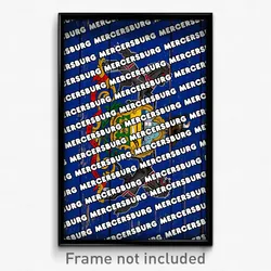 Mercersburg Pennsylvania Poster (PA City Souvenir 11x17 Town Print)