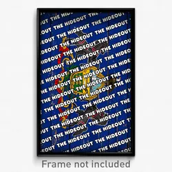 The Hideout Pennsylvania Poster (PA City Souvenir 11x17 Town Print)